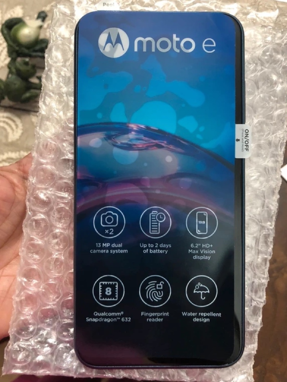 Motorola Moto E – 32GB – 4G LTE – Verizon Prepaid – Brand New in Box